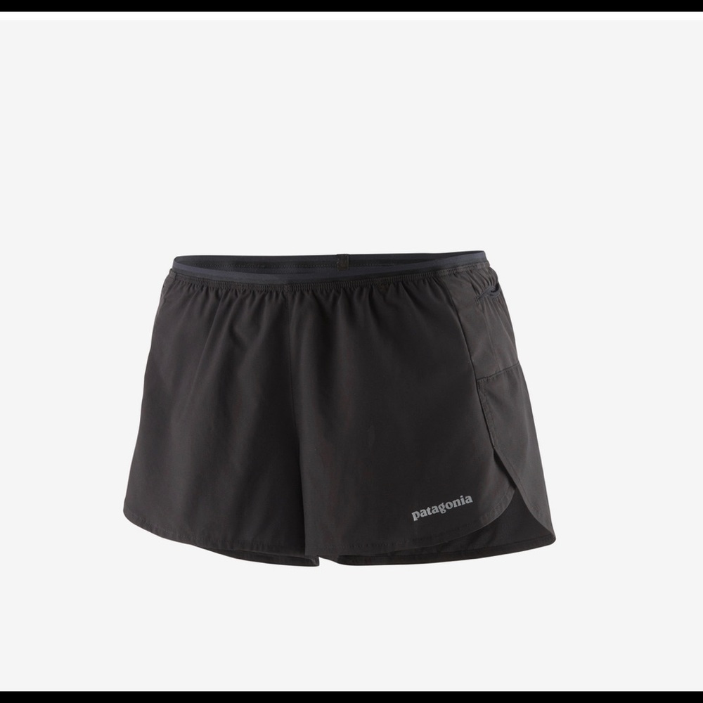 Patagonia Strider Pro Running Shorts 3” in black